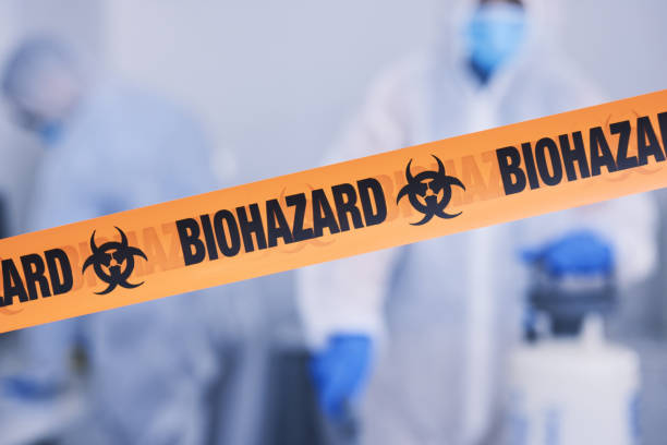 Professional Infectious Disease Decontamination technician working in East Baldwin, ME